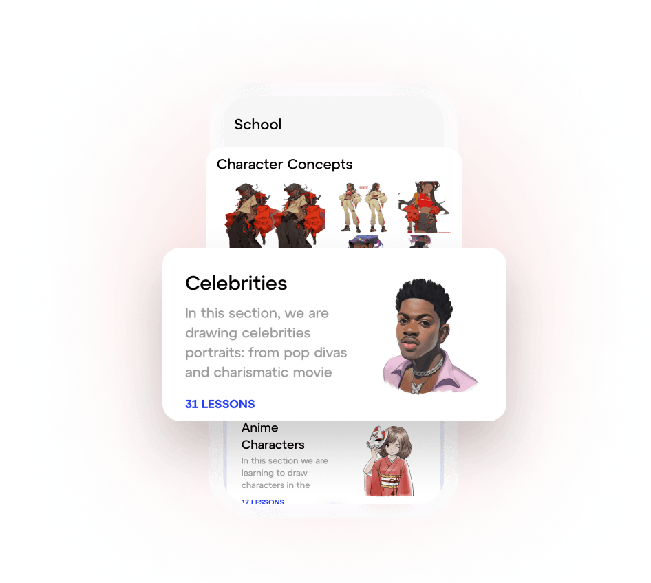 Community for drawing fans - art challenges on sketchar